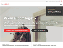 Tablet Screenshot of logent.se